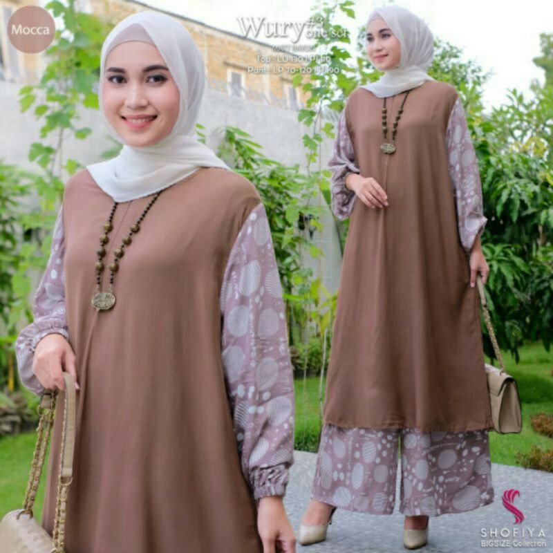 WURY Series One Set (top &amp; pant) Ori by Shofiya