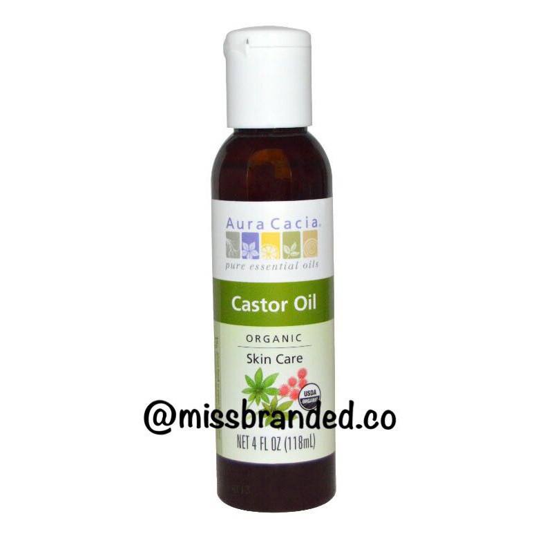 Aura Cacia Organic Skin Care Castor Oil 118ml