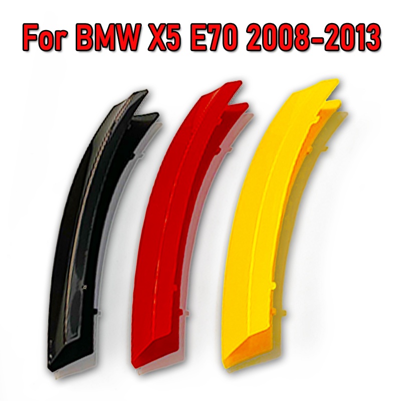 3 Pcs Strip Klip Trim Grill Mobil Balap BMW E70 E53 F15 G05 X5 2021 2020 1999-2019 M Power Bahan ABS