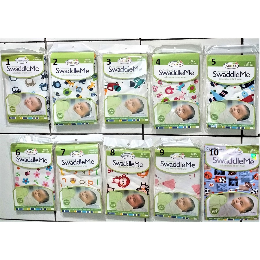 Bedong Bayi Swaddle ( Bedongan Anak Baby / Adjustable Infant Wrap )