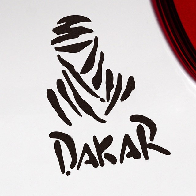 Stiker Mobil Logo Dakar Rally Icon Pajero Car Sticker Decal Race