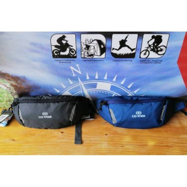 Waist Bag Co trek Tas Pinggang Co trek Papandayan Original