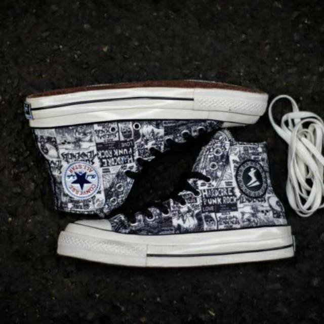 TERMURAH!!! Converse CDG PLAY 70s Suicidal Tendencies