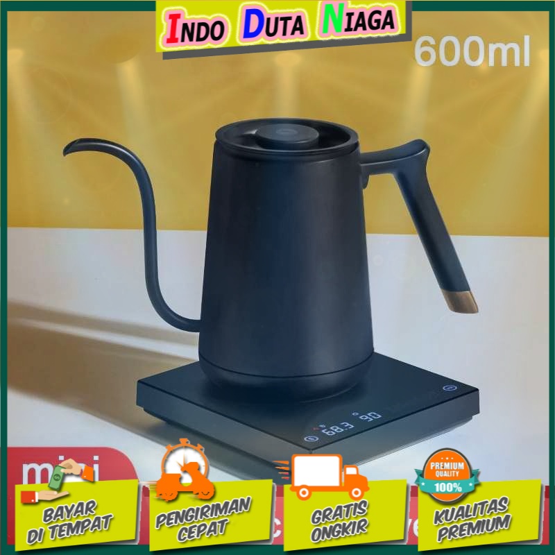 TIMEMORE Teko Pemanas Air Kettle 600ml Heater Base 1000W - TM600ML