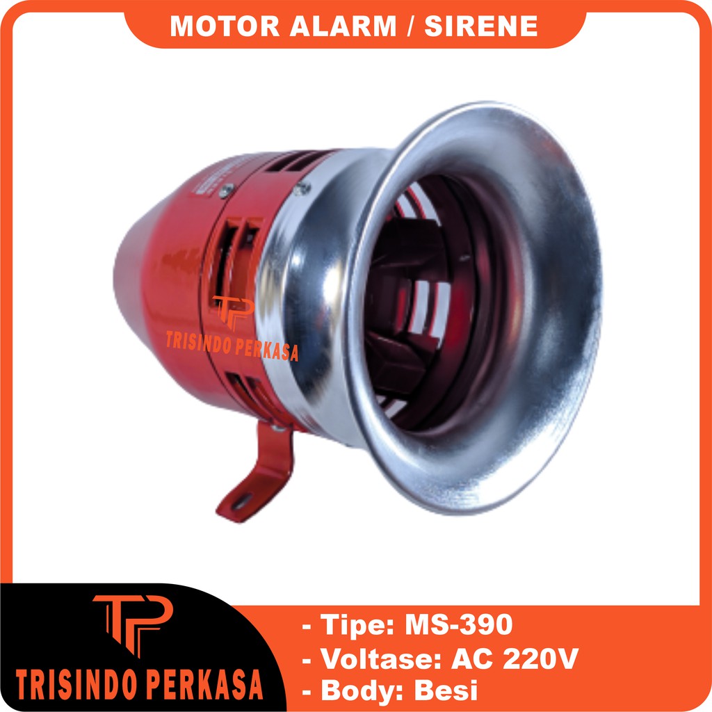 Sirine / Motor Sirene / Sirene Alarm MS390 MS-390 220 V AC