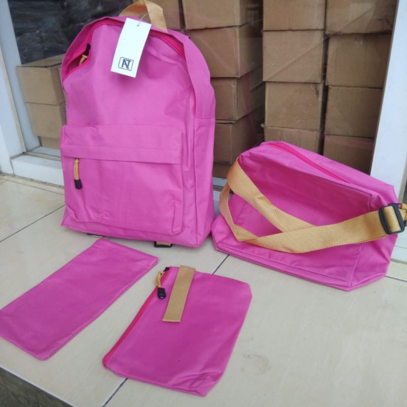 TAS RANSEL SEKOLAH ANAK BERANAK 4IN1