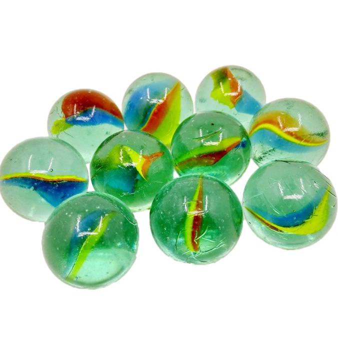 10 pcs Kelereng Belimbing Ukuran Jumbo Mainan Jadul 90an Gundu Guli magist4 Murah