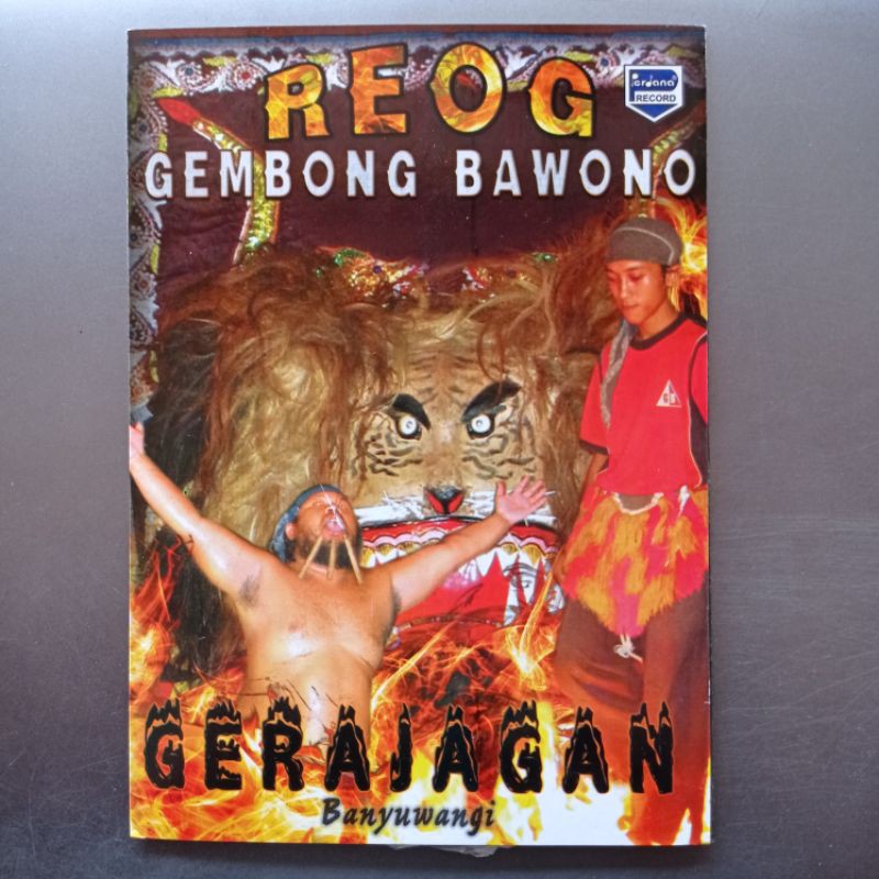 KASET VCD DVD ORIGINAL REOG GEMBONG BAWONO PERDANA RECORD