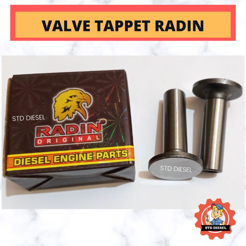 VALVE TAPPET MERK RADIN BOTOL KLEP S195 S1100 S1110 ZH1110 ZH1115 ZH1125 ZH1130 S1105 S1125 S1130 S1