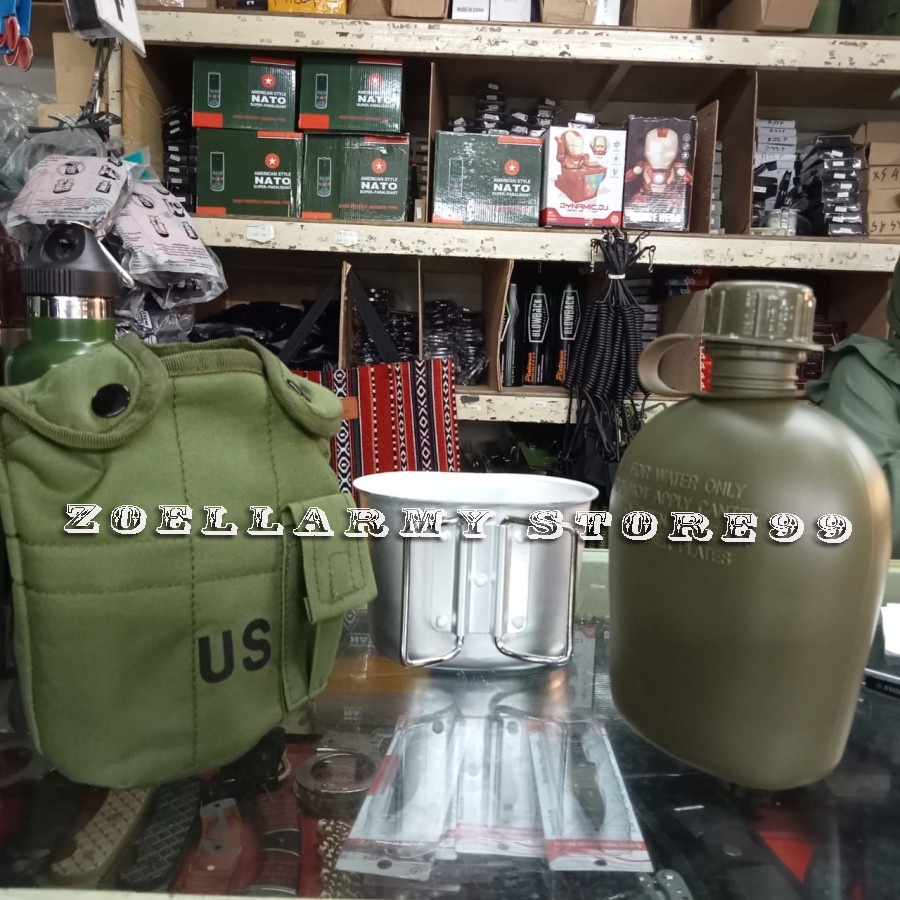 Veples/Peples Botol Minum TNI (JATAH ) Peples US IMPORT