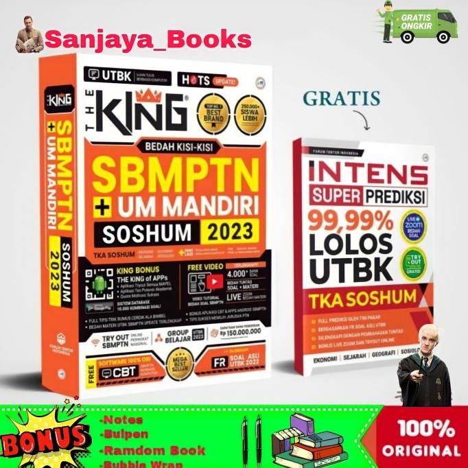 

BUKU THE KING SBMPTN SOSHUM + UM MANDIRI TPS 2022-2023 (PLUS BONUS)