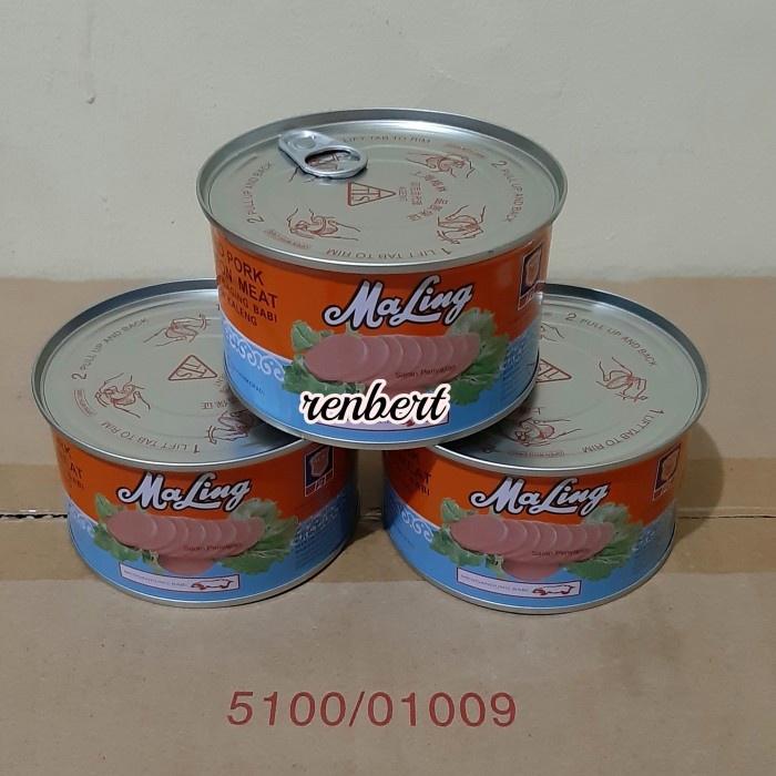 

Gg01Hh Makanan Kaleng / Daging Maling Tts 397 Gram / Luncheon Meat, Original - 170 Gr Ds01Gkk