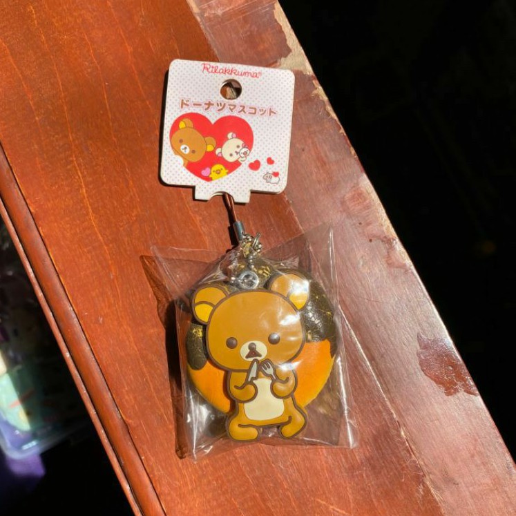 Rilakuma donut tag Squishy / RK Tag by San-x RARE SQUISHY