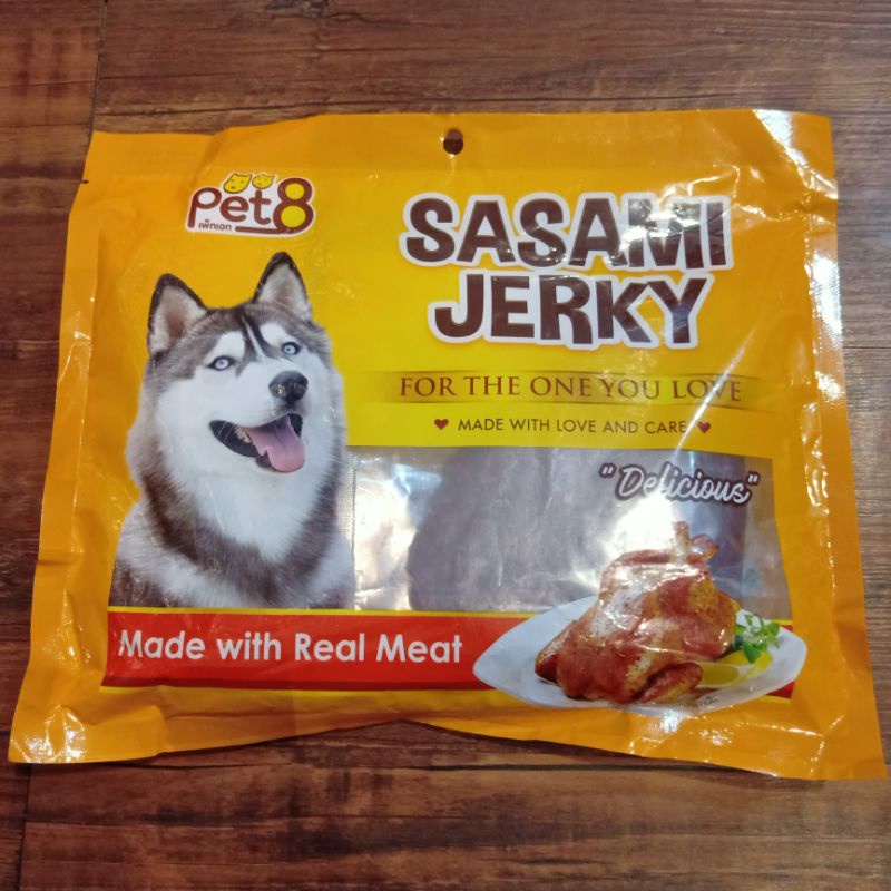 PET8 JJ402 Sasami Jerky Chicken Fillet Jerky 180g x 2 pk