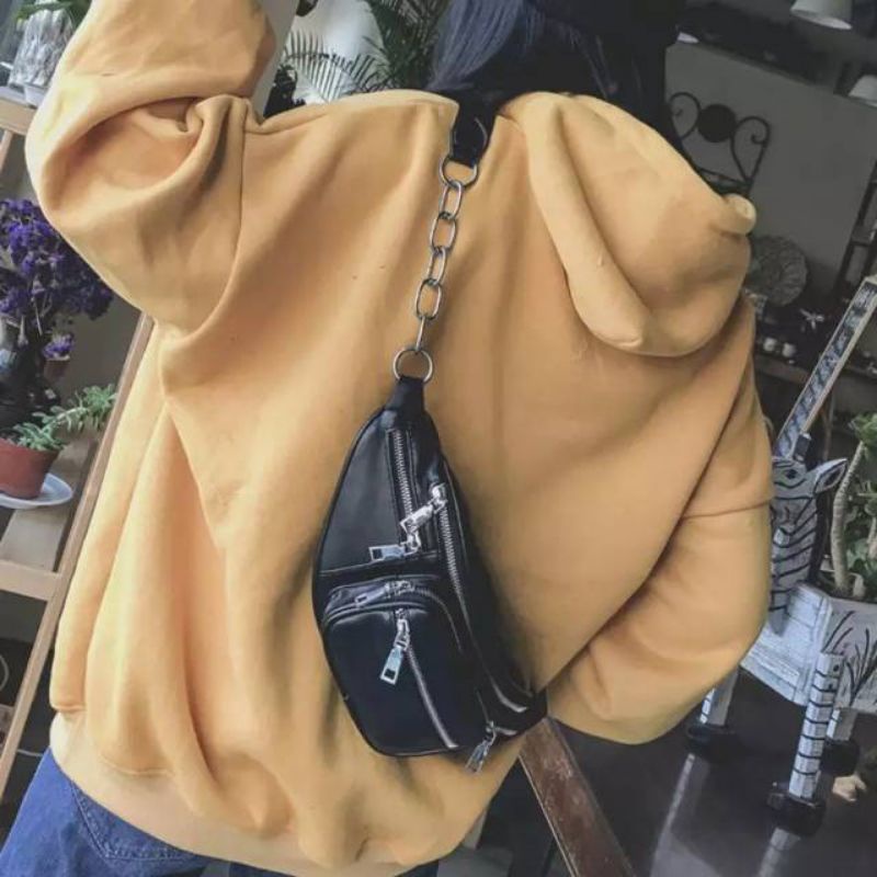 tas waistbag  pria wanita model terbaru