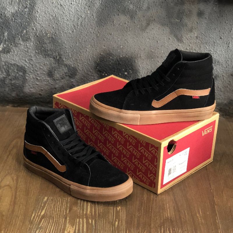 Vans sk8 Hi (THRASHER) Black Gum