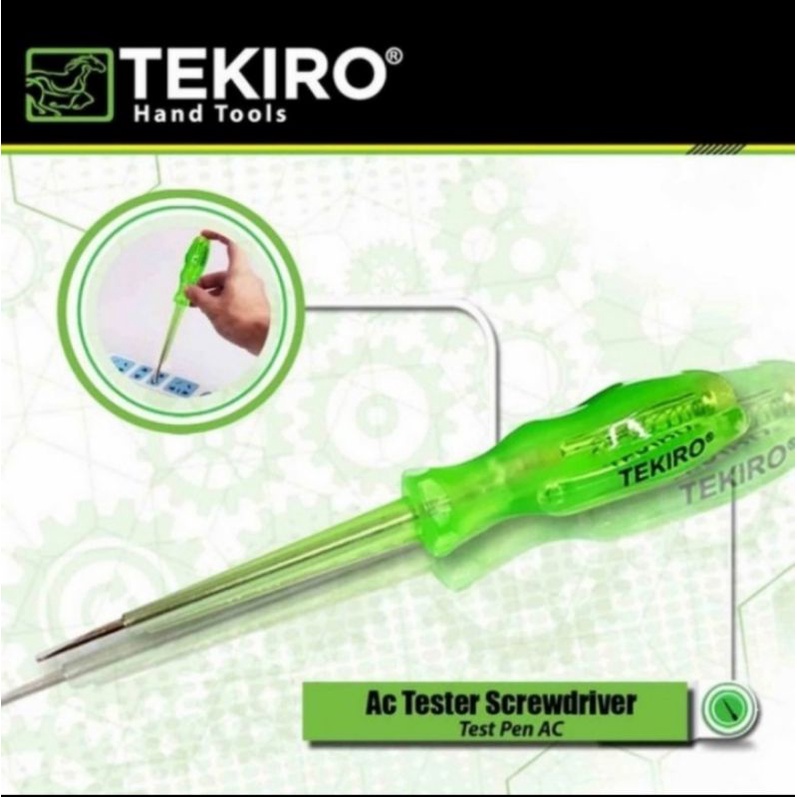 obeng tespen/obeng listrik TEKIRO