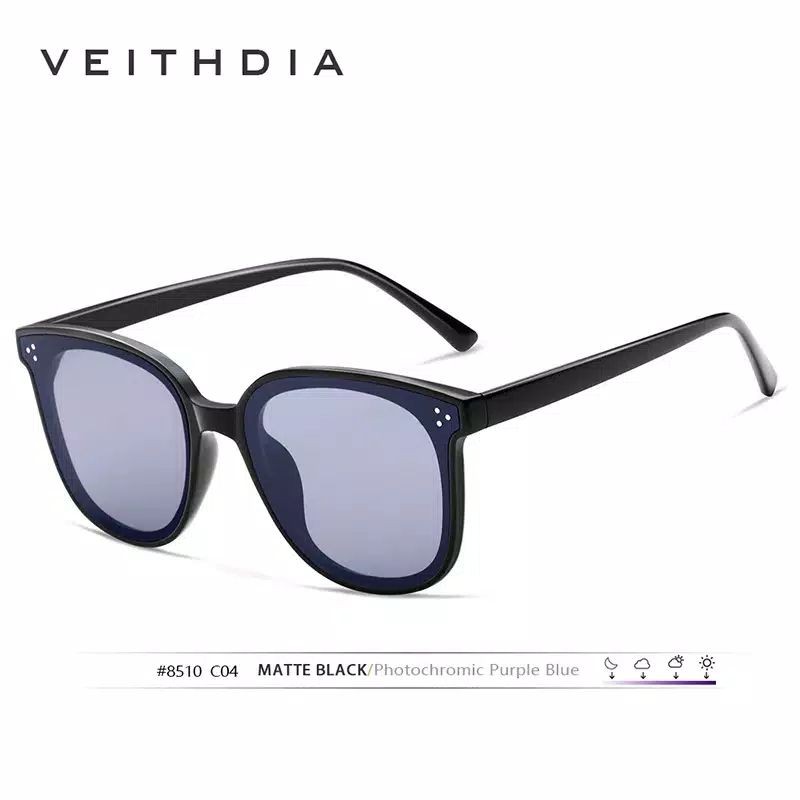 Kacamata Wanita Photocromic Polarized Anti UV 400 V8510