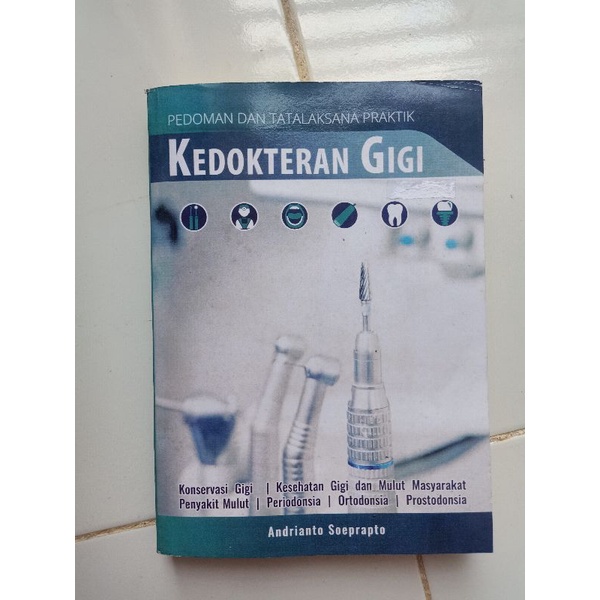 

DIJUAL MURAH MERIAH ! Buku Pedoman dan Tatalaksana Praktik Kedokteran Gigi Andrianto Soeprapto
