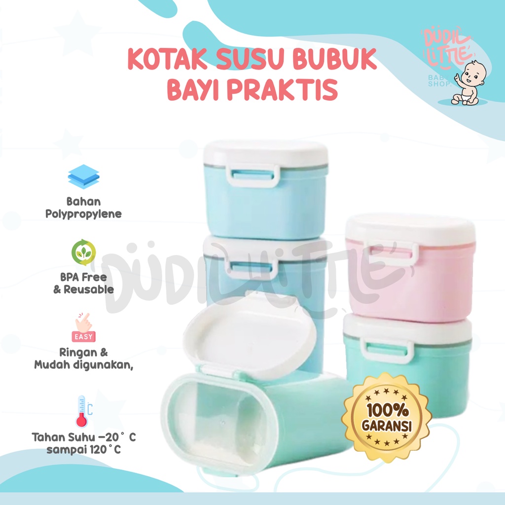 TEMPAT SUSU BUBUK BAYI BPA FREE / KOTAK SUSU / WADAH SUSU / &lt;GARANSI 100%&gt; bisa COD