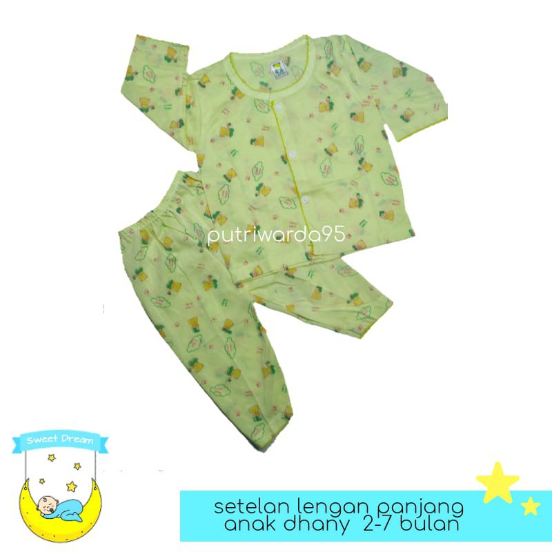 SETELAN BAJU ANAK LENGAN PANJANG DHANY