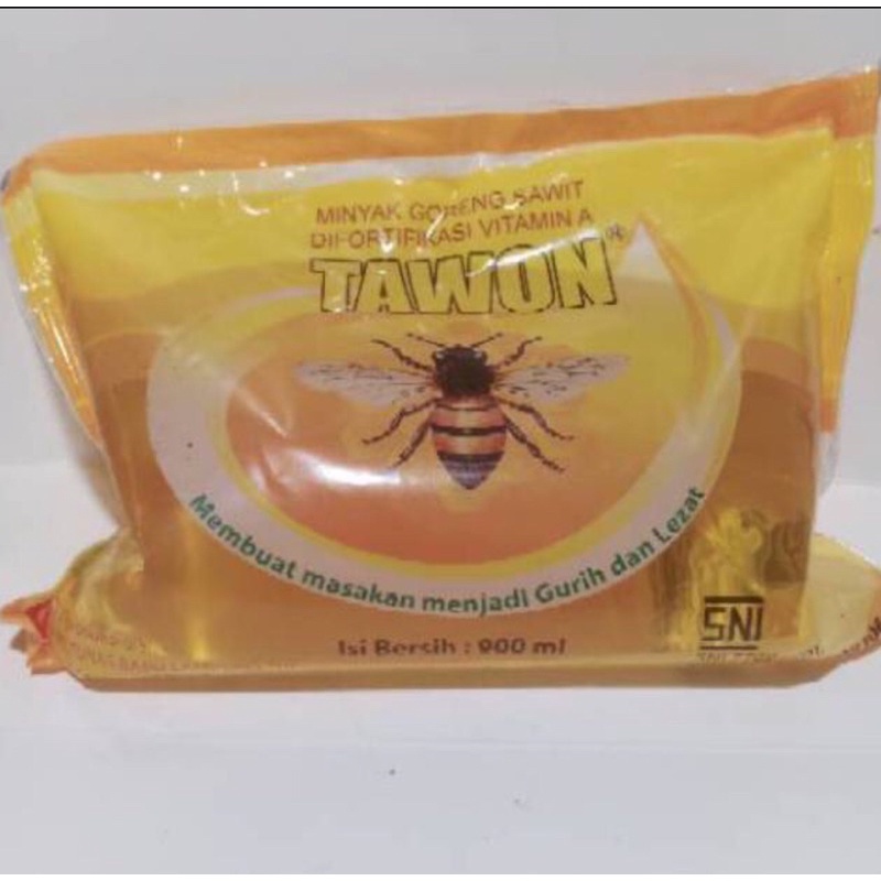 

Minyak cap Tawon (Rose Brand) Kemasan Bantal 900ml