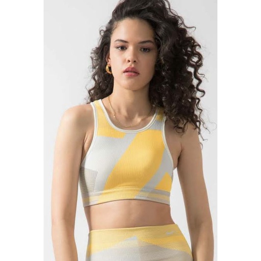 SPORT BRA NIKE SEAMLESS ICON CLASH MEDIUM PADDED CJ0558 101 ORIGINAL