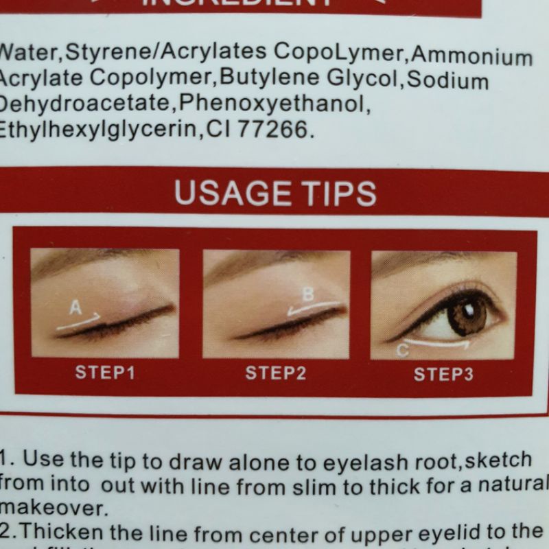 eyeliner water proof 24jam ABZ