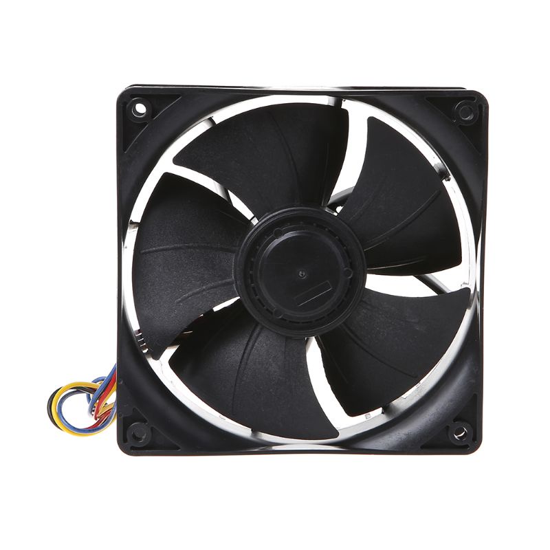 Bt SHLF1212HHE-08 CPU Cooling Fan 12038 4pin 4kabel PWM Kontrol Suhu Otomatis Server Pendingin Dengan Bearing