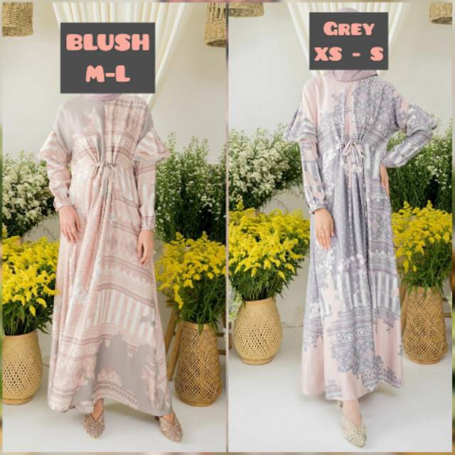 Jeumpa Kaftan Wearing Klamby (SIAP KIRIM)