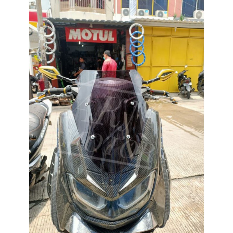 windshield visor kaca depan ocito panjang Yamaha all new nmax ocito lancip / panjang nmax new