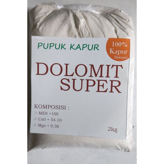 Pupuk Kapur Dolomit Super 2Kg