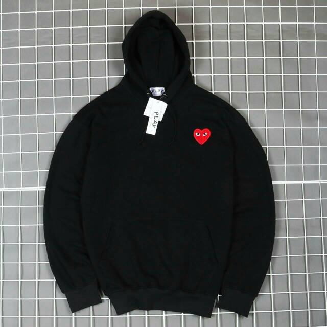 comme de garcon hoodie