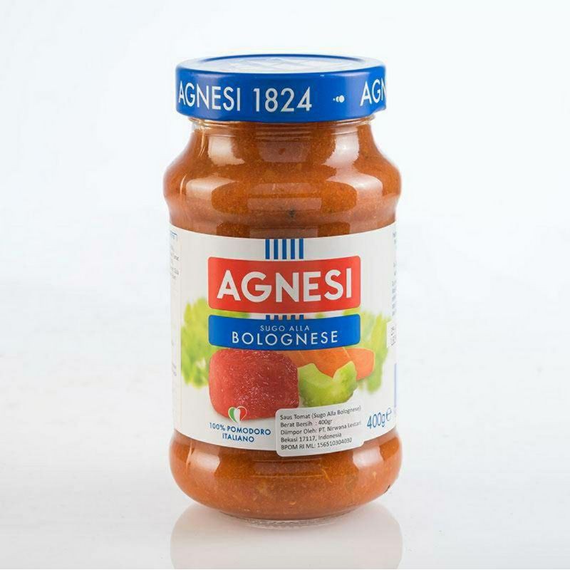 

Agnesi bolognese sauce 400 gram | pasta | spaghetti