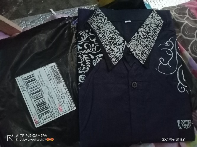 Kemeja Casual Lengan Pendek Atasan Pria Srikaha Buat Pria Sejati