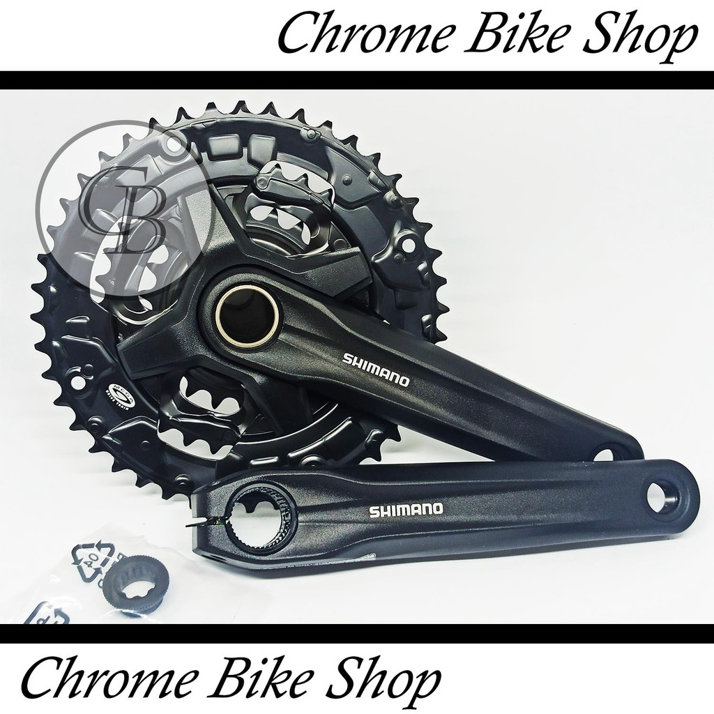 Gir Gear Crank Crankset Sepeda Shimano Altus HT2 Hollowtech2 MT210 44T Murah Ori Original