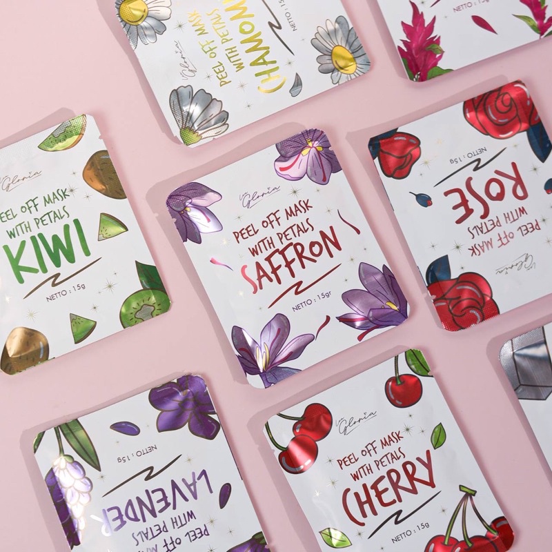 [Paket Reseller 1] 20pcs Masker Peel Off by Lea Gloria/ Masker Wajah/ Paket Usaha Masker