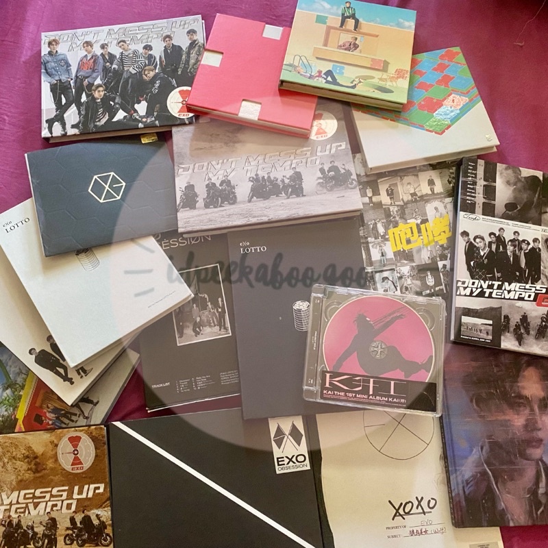 [READY STOCK] ALBUM ONLY EXO GROWL, THE WAR, DMUMT, LOTTO, XOXO, LOVE SHOT, KOKOBOP, OBSESSION, EXO 