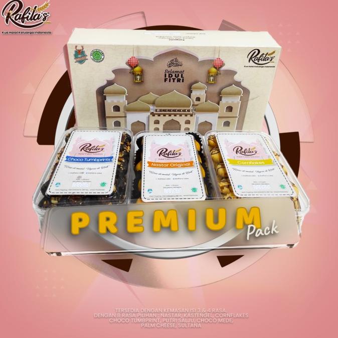 

Parsel Ramadan Rafitas Cookies Paket Premium - 3 Toples