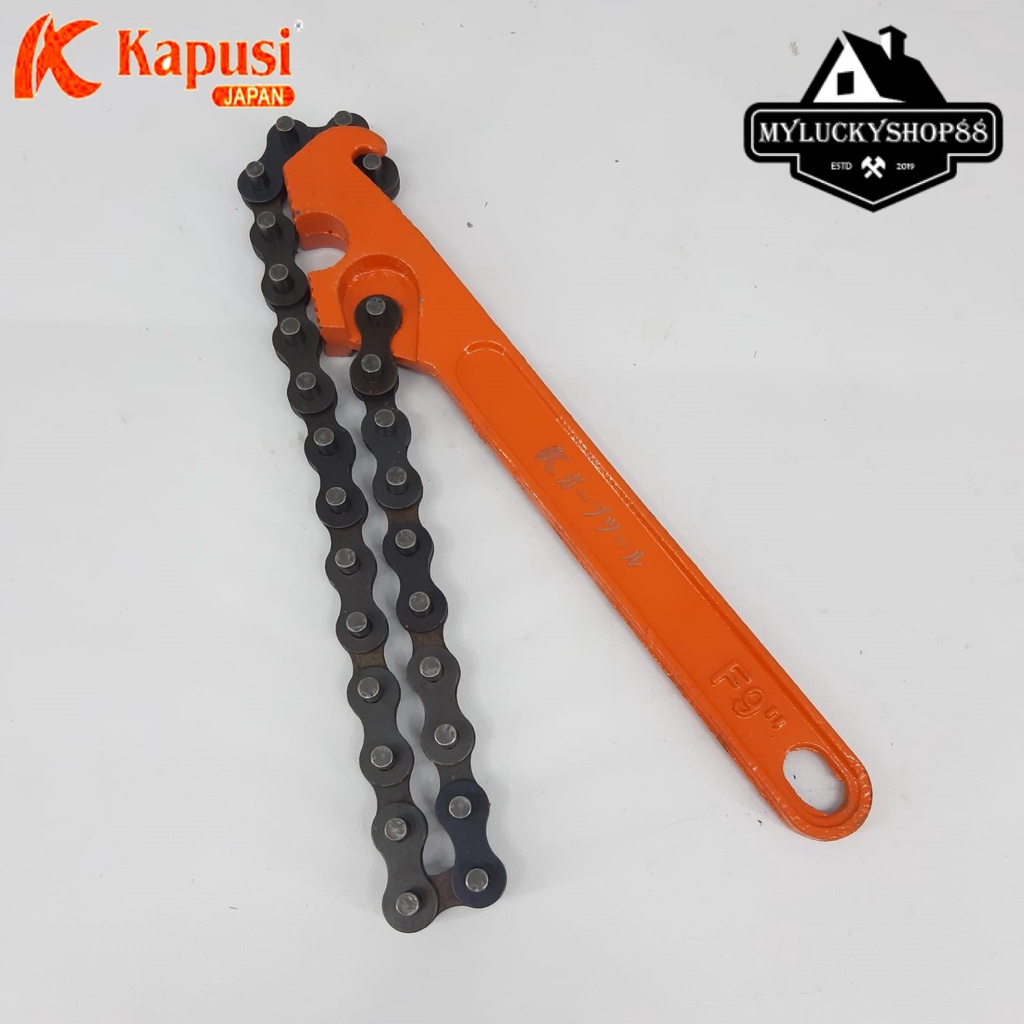 Kunci Oli Filter Model Rantai Kapusi 8 inch Oil Filter Chain Wrench