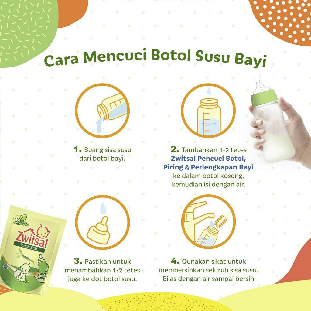 Zwitsal Baby Pencuci Botol 425ml
