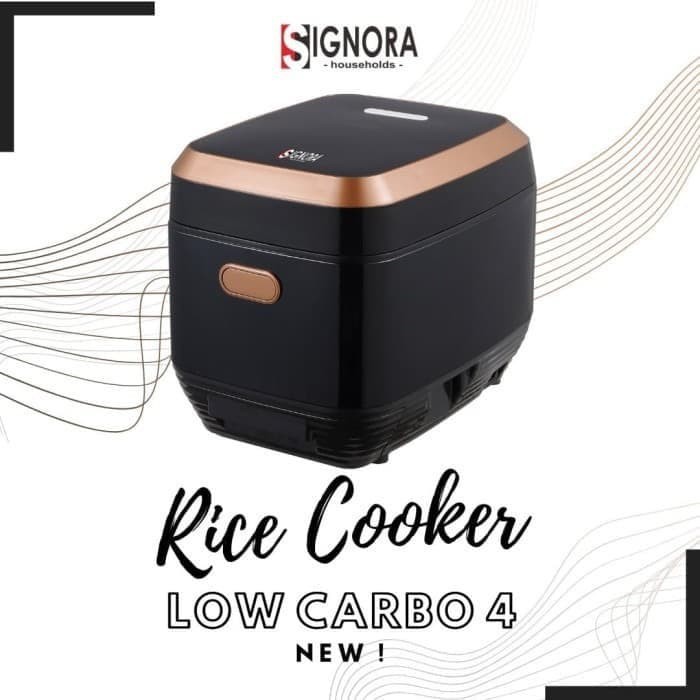 Signora Rice Cooker Low Carbo 4 Jumbo + Hadiah Kategori 6