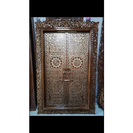 KALIGRAFI PINTU KA'BAH/ Hiasan Dinding