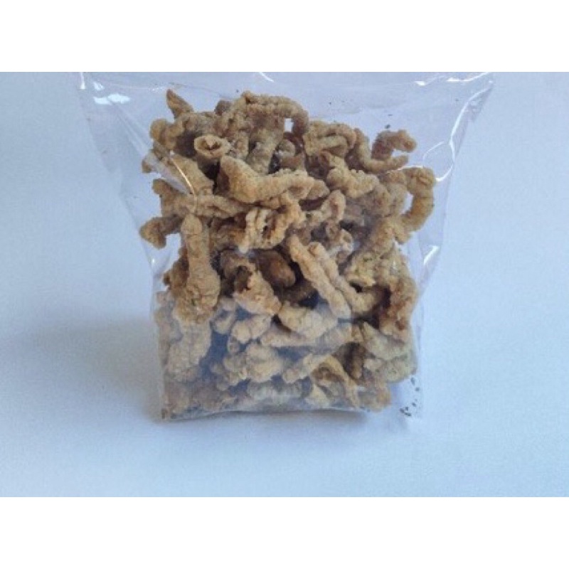 

krispi usus ayam dan kripik nangka