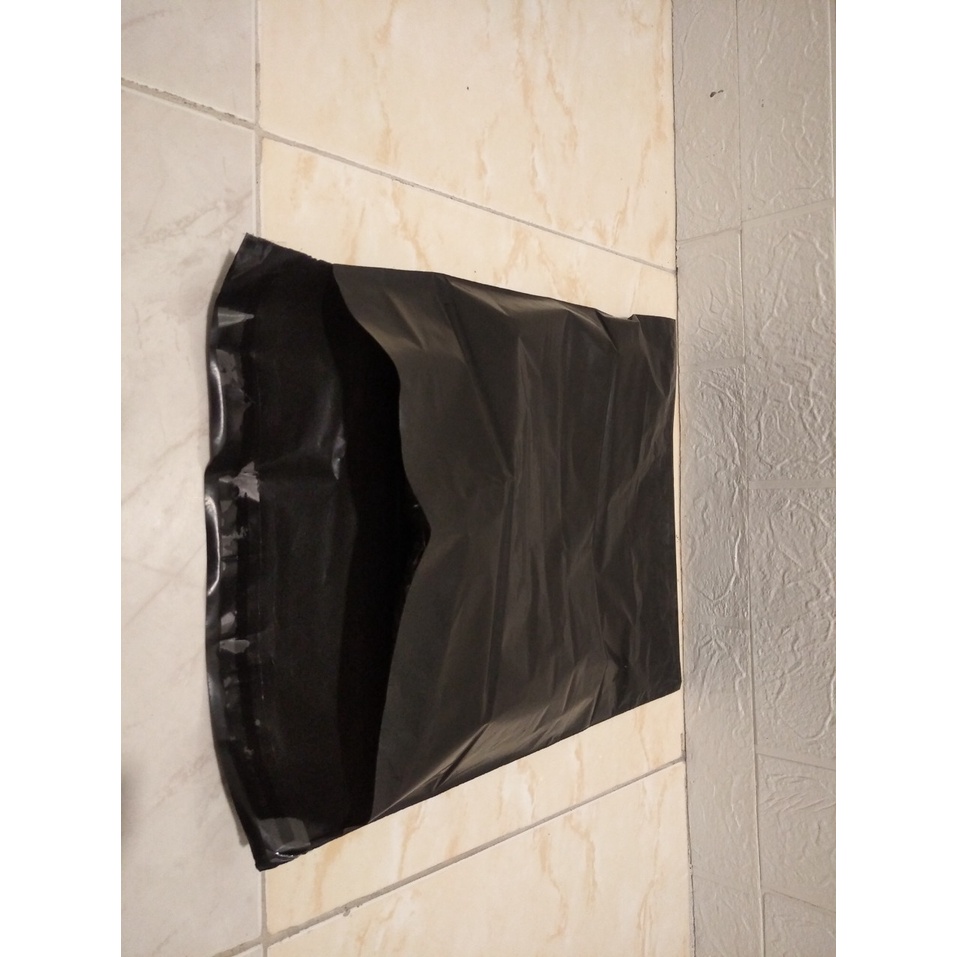 Plastik Untuk Packing Polymailer Warna Hitam 30x40 isi 100 pcs Tebal