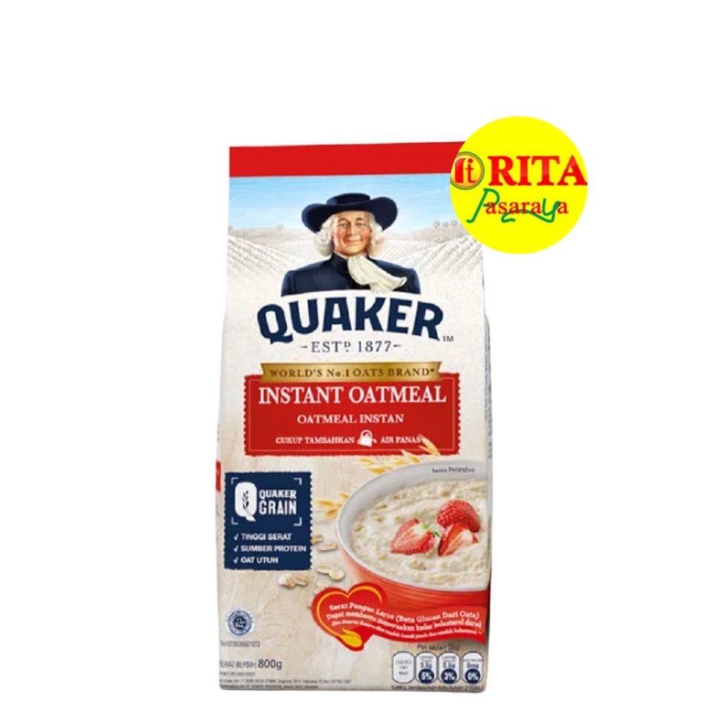 

Quaker Instant Oatmeal 800GR