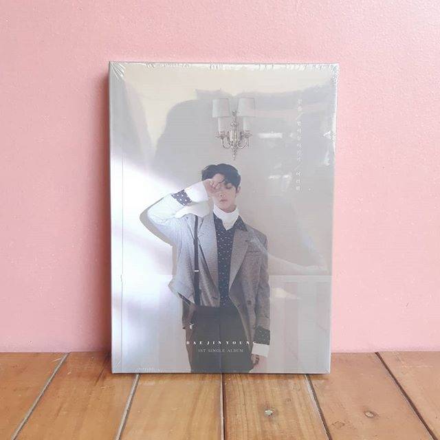 READY Bae JinYoung 1st Single Album - Hard To Say Goodbye
