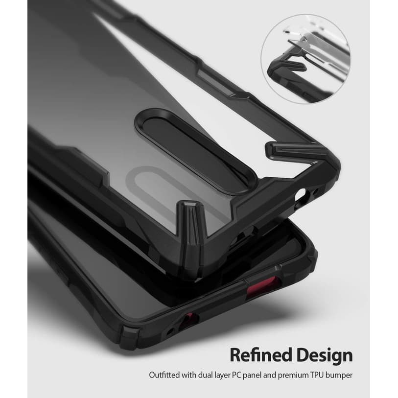 Hot Sale Original Ringke Fusion X Case Xiaomi K20 K20 Pro Mi 9T Mi 9T Pro - Black