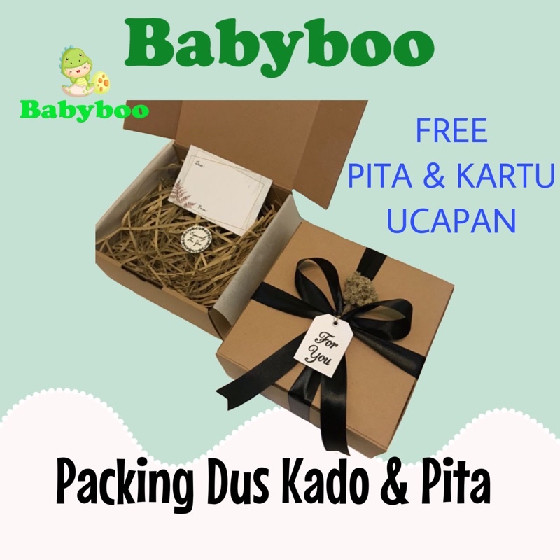 Packing dus kado dan pita