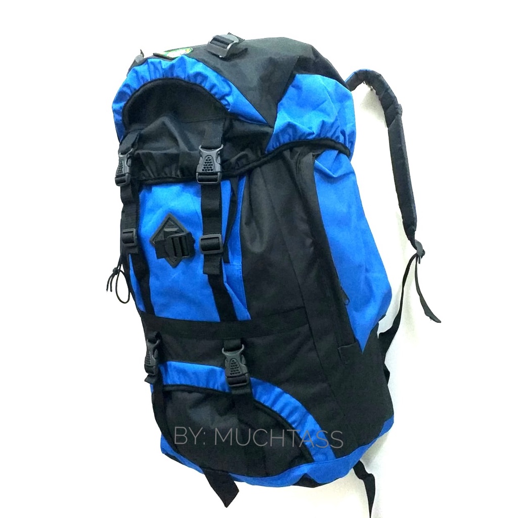 MUCHTASS - TAS GUNUNG (60L) TAS CARRIER TAS RANSEL PUNGGUNG KERIL TAS KEMPING
